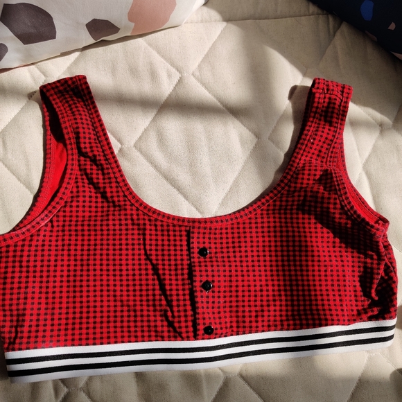 Joe Fresh Plaid Lounge Set, L/XL - Picture 2 of 3